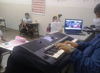 Com Professor Maestro, alunos da Educação Infantil desenvolvem habilidades musicais no Colégio ECEL