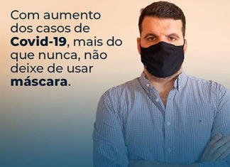 Deputado Federal Pedro Lupion incentiva uso de máscaras