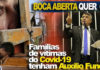 Preocupado com as famílias mais carentes, Boca Aberta apresenta projeto que cria ‘Auxílio Funeral’