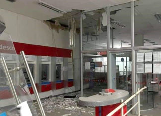 Quadrilha estoura agências bancárias em Cambará