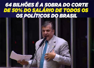 “Vamos reduzir nossos salários para pagar o auxílio emergencial”, pede deputado federal Boca Aberta
