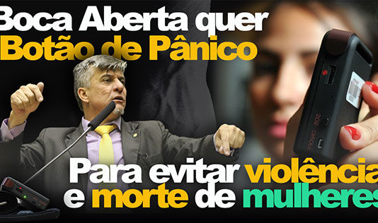 Deputado federal Boca Aberta cria projeto para ajudar mulheres vítimas de violência doméstica