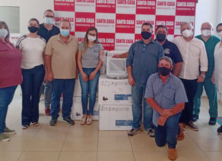 Deputado federal Pedro Lupion entrega oito respiradores à Santa Casa de Bandeirantes