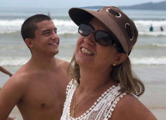 Mês festivo na família