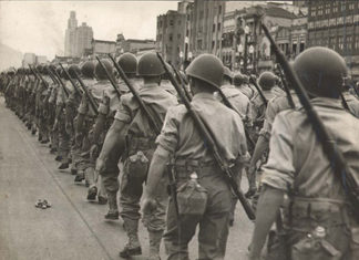 Término da Segunda Guerra é celebrado pelo Exército