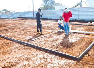 Melhorias no terreno para receber Condomínio do Idoso