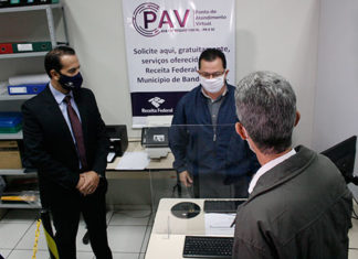 Bandeirantes recebe Ponto de Atendimento Virtual da Secretaria Especial da Receita Federal do Brasil