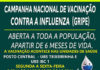 Secretaria de Saúde de Bandeirantes promove vacinação noturna contra influenza