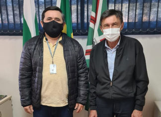 Visita do diretor da PR Esporte!