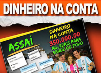 Deputado federal Boca Aberta destina R$ 350 mil para município de Assaí