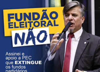 Deputado federal Boca Aberta assina PEC contra Fundo Partidário