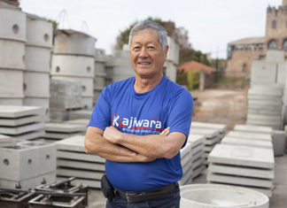Empresa Kajiwara Artefatos de Cimento completa 25 anos Kajiwara
