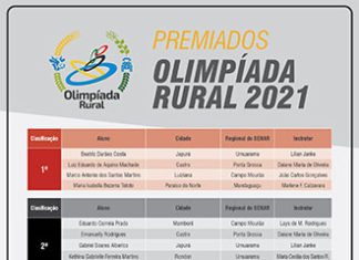 Olímpiada Rural 2021 divulga vencedores
