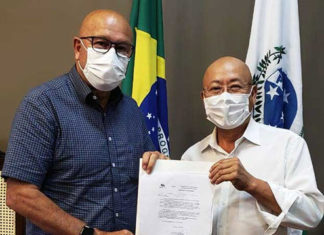 Romanelli e Hiroshi anunciam compra de equipamento para Carlópolis