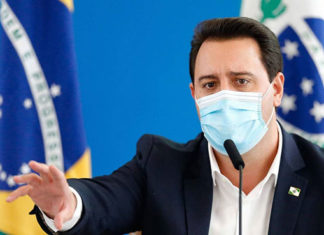 Governador Ratinho Junior testa positivo para Covid-19