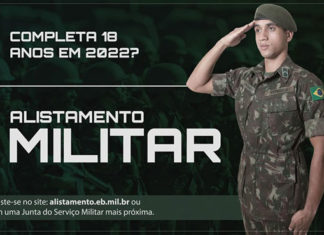 Bandeirantenses que completam 18 anos devem fazer o Alistamento Militar