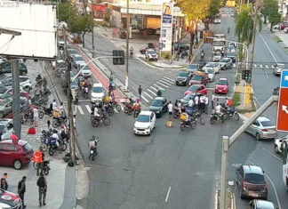 Cruzamentos ainda são locais com grandes números de acidentes