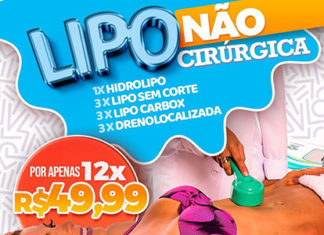 Lipocavitação por 12x de R$ 49,90 na Emagrecentro