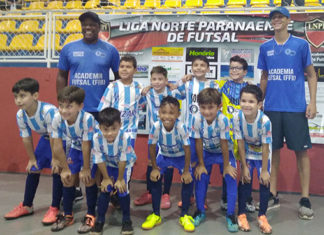 Campeões no futsal!