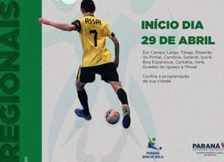 Paraná Bom de Bola deu início sexta-feira com futebol masculino e feminino