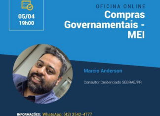 Município e parceiros trazem oficina online de Compras Governamentais