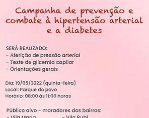 No Parque do Povo amanhã