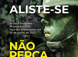 Prazo para o alistamento militar encerra dia 30 de junho