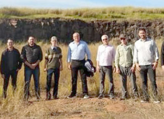 ‘Lava em Corda’ é encontrada na região da pedreira municipal