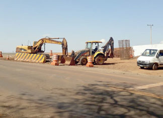 Nova passarela próxima ao Santuário, deve ficar pronta ainda este ano