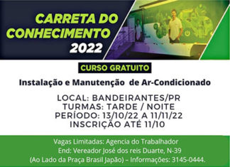 Bandeirantes recebe Carreta do Conhecimento em outubro