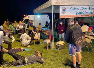 Município acolhe peregrinos com pontos de apoio