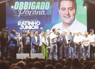 Ratinho Junior é reeleito com a maior votação da história do Paraná
