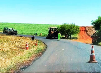 Obras recuperam PR-517 entre Itambaracá e São Joaquim do Pontal