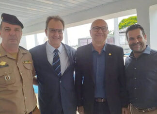 Romanelli participa do 4º aniversário do Colégio da Polícia Militar de Cornélio Procópio
