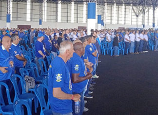 Fiéis participam de encontro Interdiocesano do Terço dos Homens Mãe Rainha