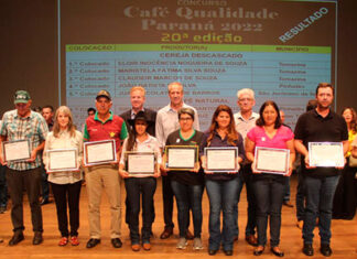 Mulheres do Norte Pioneiro conquistam os prêmios do concurso Café Qualidade Paraná