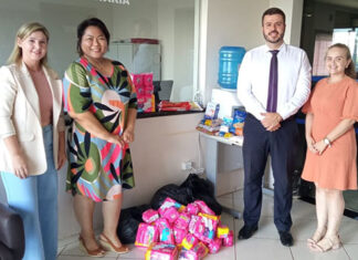 OAB/Bandeirantes doa produtos de higiene pessoal e alimentos ao HC