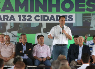 Governador entrega 165 caminhões para reforçar ações ambientais em 132 municípios