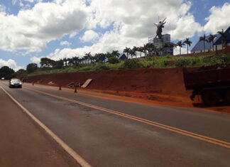 Construção de passarela em Bandeirantes vai bloquear trecho da BR-369 a partir desta segunda