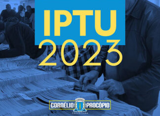 Entrega de carnês do IPTU 2023 é iniciada em Cornélio Procópio