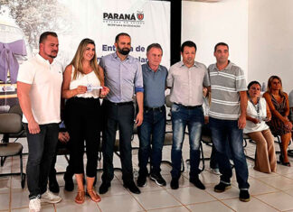 Municípios da Amunop recebem novos ônibus para transporte escolar