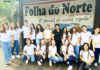Alunos do 1º ano do Ensino Médio visitam sede do jornal Folha do Norte