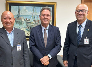 Romanelli e Hiroshi Kubo defendem novo fórum de Carlópolis