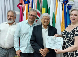 Rotary Club faz homenagem e dá posse a nova companheira