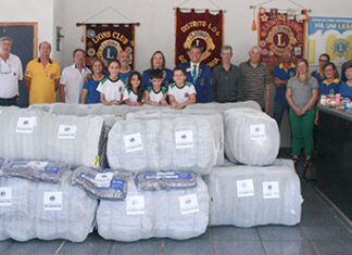 Lions Club de Bandeirantes faz doações para as famílias afetadas pela enchente
