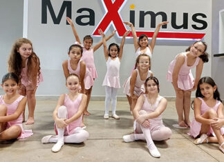 Anna Karina Von Der Osten ministra aulas de dança no Colégio Maximus