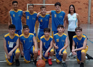 Colégio ECEL faz bonito e vence categoria do basquete na Fase Regional dos JEP´s