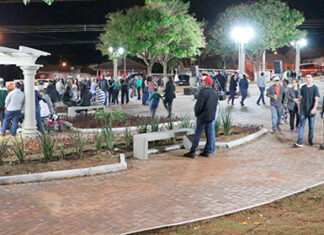 Com investimento de R$ 8,3 milhões do Estado, Leópolis ganha praça e Centro de Convivência