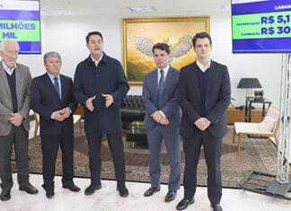 Governador libera recursos ‘Asfalto Novo, Vida Nova’ para Santa Amélia e mais quatro municípios