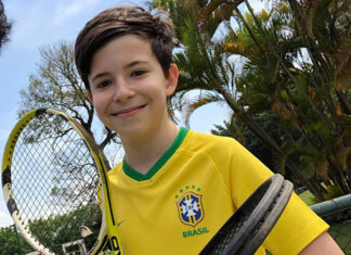 Atleta de 15 anos de Bandeirantes é vice-campeão de Torneio de Tênis em Cornélio Procópio
